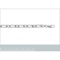 Chaîne Maille Cheval Argent 925/1000