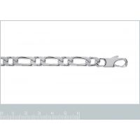 Chaîne Maille Cheval Argent 925/1000