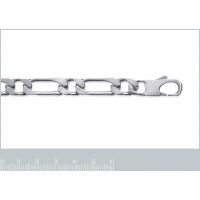 Chaîne Maille Cheval Argent 925/1000