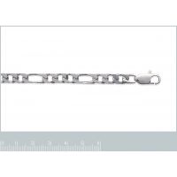 Chaîne Maille Cheval Argent 925/1000