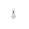 Pendentif Goutte OZ Argent 925 Rhodié