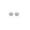 Boucles d'oreilles OZ Argent 925 Rhodié