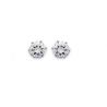 Boucles d'oreilles OZ Argent 925 Rhodié