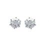 Boucles d'oreilles OZ Argent 925 Rhodié