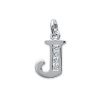 Pendentif Initiale OZ Argent 925 Rhodié