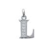 Pendentif Initiale OZ Argent 925 Rhodié