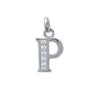 Pendentif Initiale OZ Argent 925 Rhodié