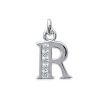 Pendentif Initiale OZ Argent 925 Rhodié