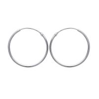 Boucles d'oreilles Créoles 30 mm Argent 925/1000