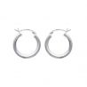 Boucles d'oreilles Créoles Argent 925