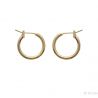 Boucles d'oreilles Créoles Plaqué Or