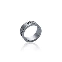 Bague Acier Lezard