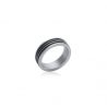 Gravure Bague Acier et Caoutchouc