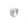 Bague Nacre / OZ Argent 925 Rhodié