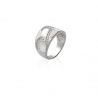 Bague Nacre / OZ Argent 925 Rhodié