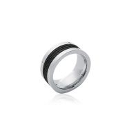Bague Tendance Acier et ruthénié