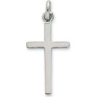 pendentif croix or 375/1000