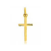 pendentif croix or 375/1000