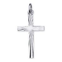 pendentif croix or 375/1000