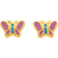 Boucles d'oreilles Papillon OR 18K 750/1000