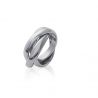 Bague Trois Anneaux Acier