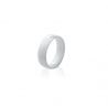 Bague Céramique Blanche