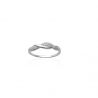 Bague Courbes OZ Argent 925 Rhodié