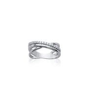 Bague Urban Chic Oxyde Argent 925 Rhodié