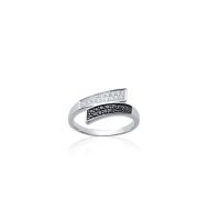 Bague Précieuse Argent 925 Rhodié