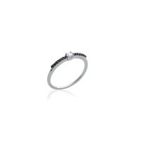 Bague Femme Argent 925 Rhodié