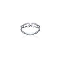 Bague Oxyde Argent 925 Rhodié