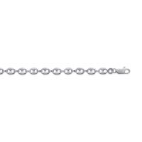 Bracelet Maille Grain de Café Argent 925/1000