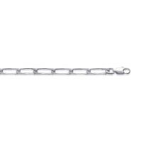 Chaîne Maille Cheval Argent 925/1000
