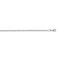 Chaîne Maille Cheval Argent 925/1000