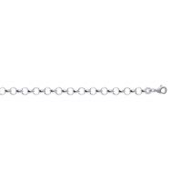 Bracelet Maille Jaseron Argent 925/1000