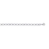 Bracelet Maille Jaseron Argent 925/1000