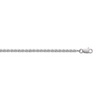 Bracelet Maille Corde Argent 925/1000