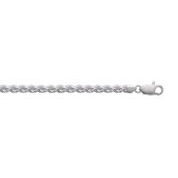 Bracelet Maille Corde Argent 925/1000