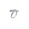 Bague Serpent OZ Argent 925 Rhodié