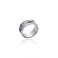  Bague Anneau Large Acier