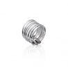 Bague Entrelacée 7 anneaux Argent 925