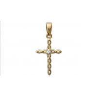 Pendentif Croix OZ Plaqué Or