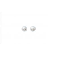 Boucles d'oreilles imitation Perle Plaqué Or 5mm