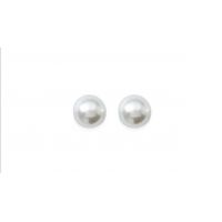 Boucles d'oreilles imitation Perle Plaqué Or 8mm