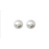 Boucles d'oreilles imitation Perle Plaqué Or 10mm