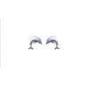 Boucles d'oreilles Dauphins Argent 925