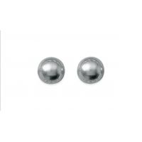 Boucles d'oreilles imitation Perle Plaqué Or 10mm