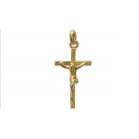 Pendentif Croix Plaqué Or
