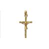 Pendentif Croix Plaqué Or