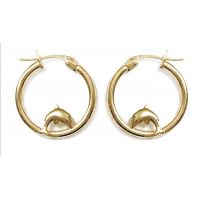 Boucles d'oreilles Créoles Plaqué Or